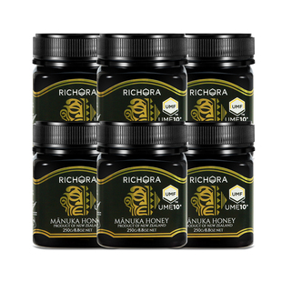【爆款囤货】瑞琪奥兰新西兰进口麦卢卡蜂蜜UMF10+250g*6瓶正品