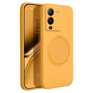 适用vivoS15手机壳S15Pro新款S15e液态硅胶vivo保护套viv0vovos全包防摔支点壳带支架男女系列por磁吸软外壳p