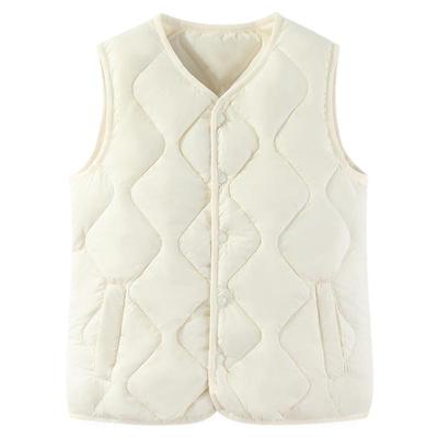 波姆熊轻薄羽绒马甲90白鸭绒柔软