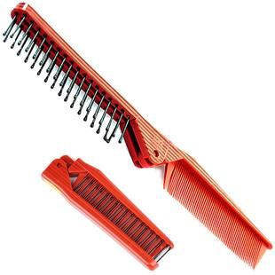 儿童梳子细齿分发线宝宝发梳女士小女孩梳神器女童编发专用折叠梳