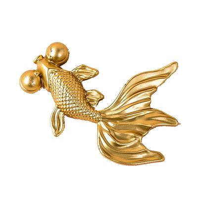 中国风金鱼蛋糕装饰摆件