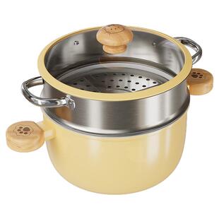 煮粥锅家用煲汤燃气电陶炉电磁炉专用食品级泡面陶瓷汤锅家用双耳