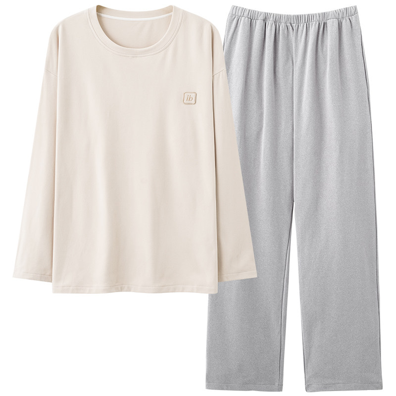 春秋冬季德绒男士加厚睡衣家居服
