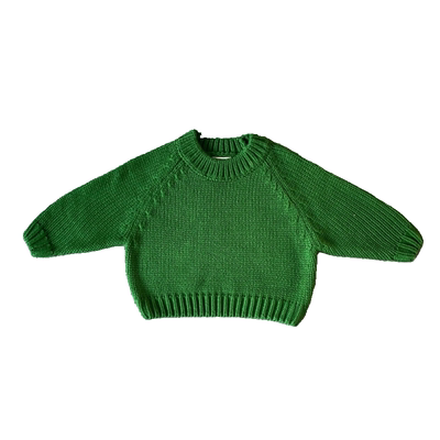 复古韩范儿粗针秋冬男童女童毛衣