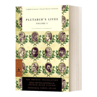 Plutarch's Lives, Vol. 1  普鲁塔克生平1进口原版英文书籍