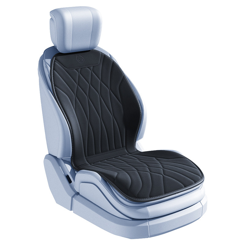 石墨烯汽车加热坐垫冬季单座椅车载电加热改装毛绒座垫12V24V保暖
