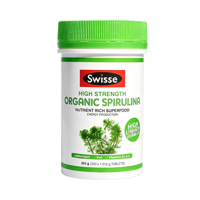 Swisse高浓度螺旋藻片清肠通道