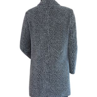 啄木鸟秋冬新款加厚中长款毛呢大衣男士风衣修身加绒毛呢外套男装