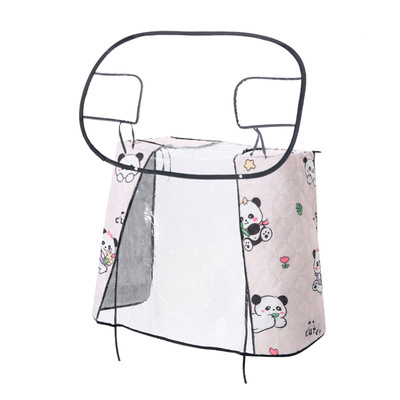 电动车挡风被冬季加绒加厚