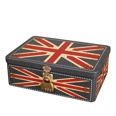 带锁收纳箱收纳盒密码锁小箱子