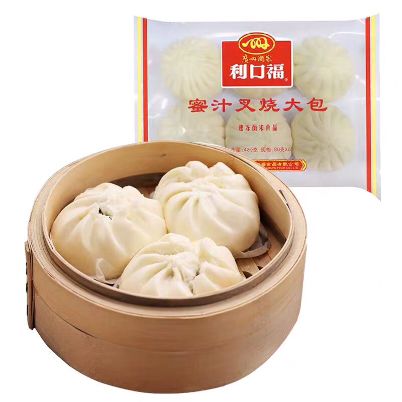 广州酒家蜜汁叉烧大包早茶点心