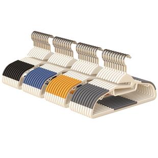 衣架挂衣家用防滑无痕晾晒衣服防肩角护衣领挂架学生宿舍用衣撑子