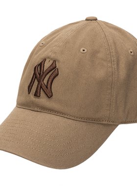 MLB纽约洋基卡其棒球帽男女