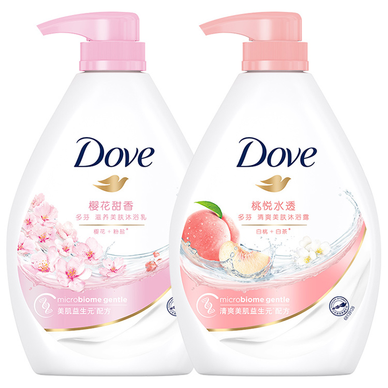dove多芬沐浴露清爽滋润留香