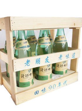 山东纯粮食39度整箱光瓶大曲老酒