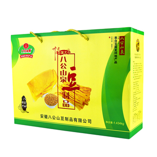 农家腐竹豆腐皮八公山泉礼盒手工干货豆制品豆皮素食安徽淮南特产