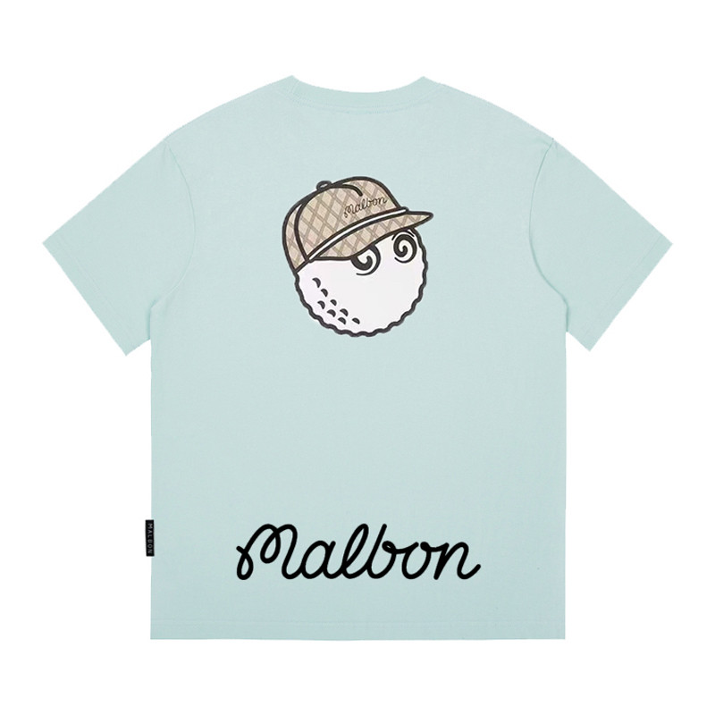 韩国malbongolf短袖圆领T恤