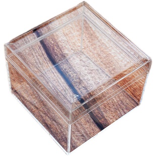 新品婚礼糖果盒塑料透明方形巧克力包装婚庆喜糖盒小号礼物盒