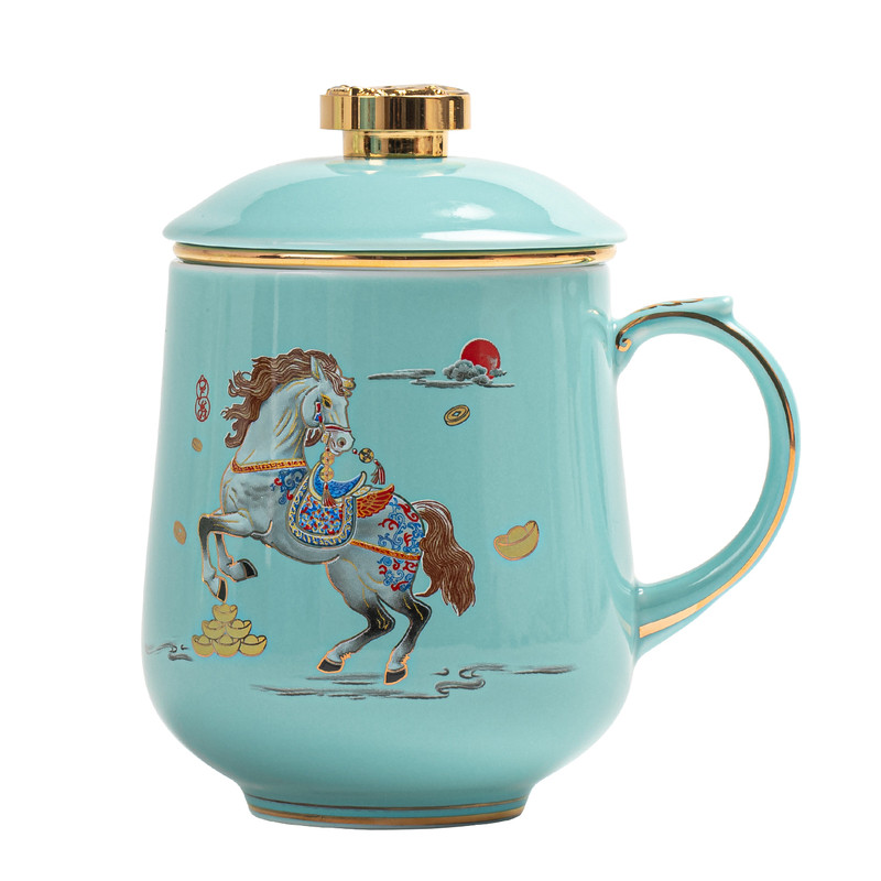 办公杯茶水分离泡茶杯