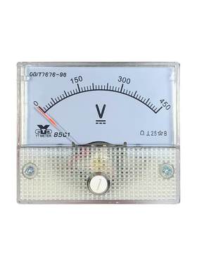 85c1-v指针式安装宇泰直流电压表