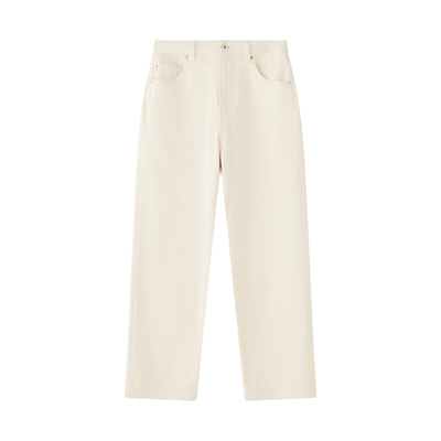 直筒舒适弹力九分显瘦牛仔裤