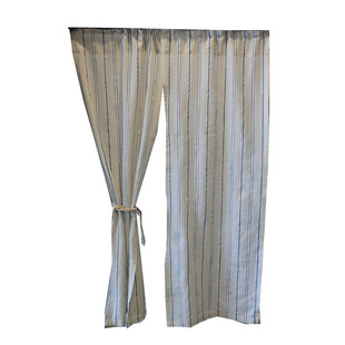 外贸门帘隔断门帘棉麻亚麻日式穿杆款门帘布艺卧室隐私通风厨房