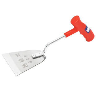 川岳不锈钢蒜铲挖野菜小铲子户外拔草工具农用园艺种菜挖土