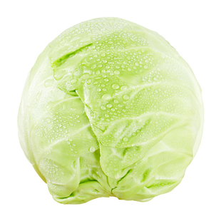 云南新鲜莲花白卷心菜蔬菜现砍农家绿甘蓝圆包菜脆甜可口净重3斤