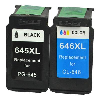 磁电英雄适用佳能PG-645黑色646墨盒 mg2560 2460 3060 2960 2965 ts3160 3166 MX496 TR4560打印机 墨水盒