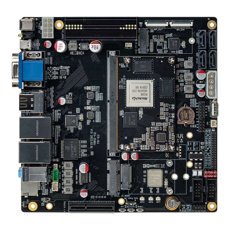 firefly RK3588开发板ITX-3588J主板8K八核核心板GPU NPU RK3588S