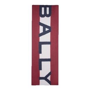 【尊享折扣】BALLY巴利蓝色男士围巾6306736