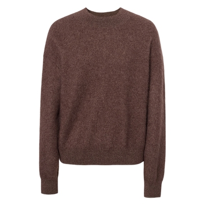 蒋欣代言【拉毛家族】伊芙丽半高领基础拉毛羊绒衫2025冬季新款