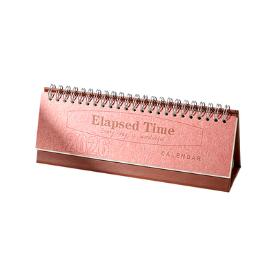 2026年简约横版台历摆件备忘录