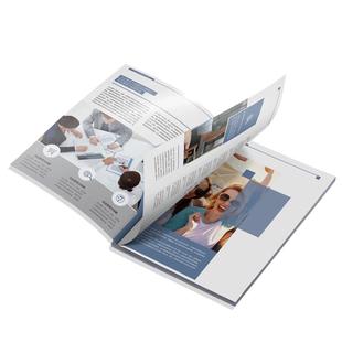 宣传册画册精装书定制作设计图册产品说明书打印刷小册子公司企业员工样本手册目录定做个人杂志书籍一本起印