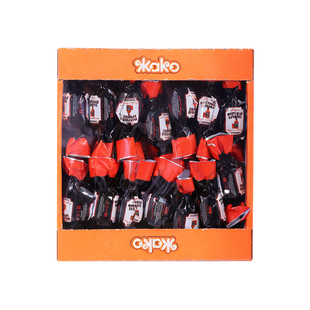 俄罗斯进口樱桃酒夹心巧克力威士忌伏特加盒装可可脂零食酒味糖