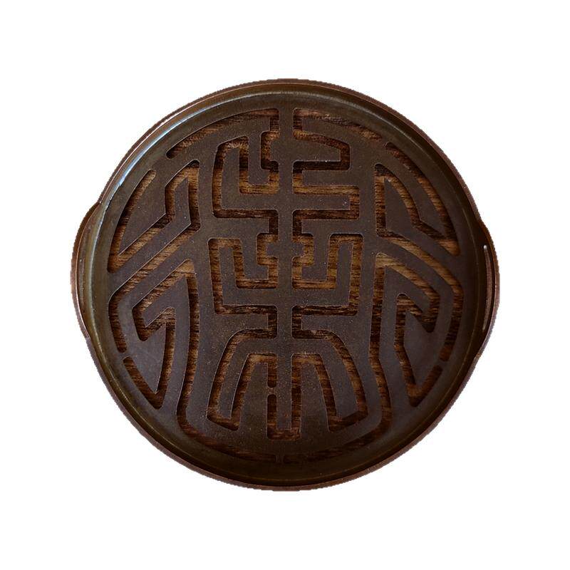 香熏秦瓦卫字铜香篆香道用品