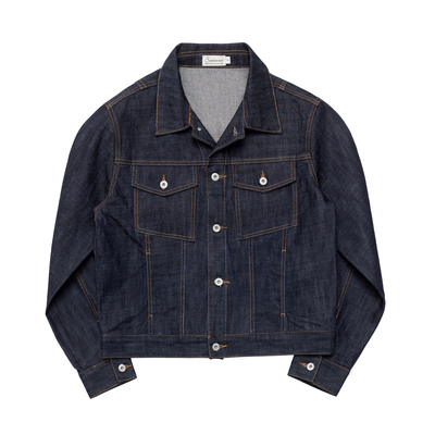 SUNINWAVE窄幅红边赤耳夹克