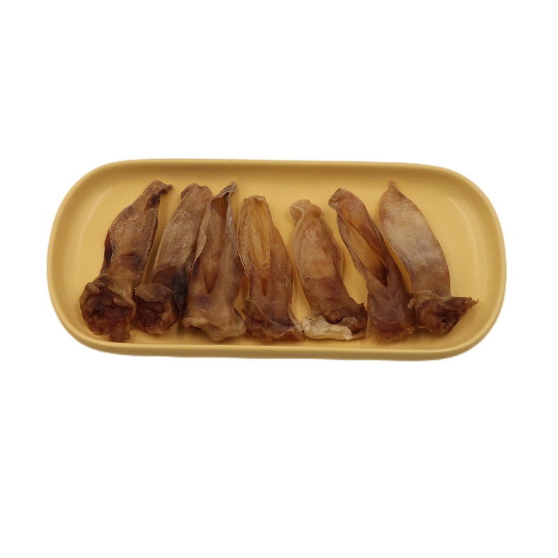 纯手工自制宠物狗零食烘干兔耳朵狗狗耐咬磨牙棒洁齿咬胶幼小型犬
