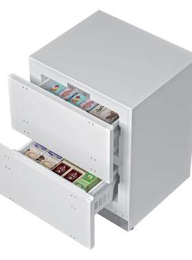 罗曼帝全嵌入式冰箱抽屉冷冻柜