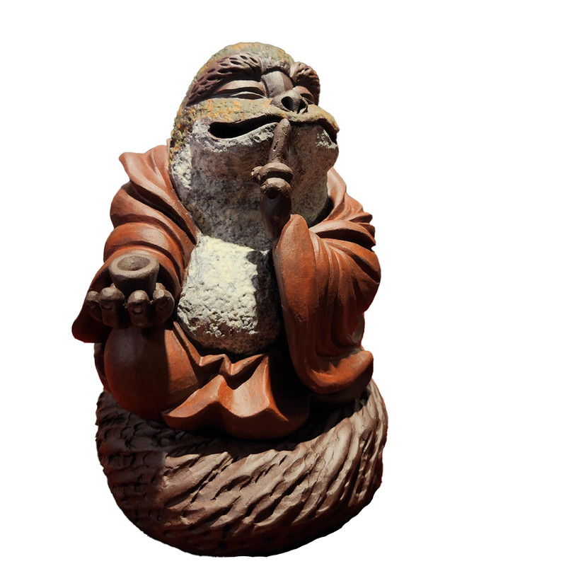 四季沫 沫家私藏 全手工老艺人 老紫泥 香炉 狮子香炉 茶空间摆件