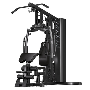 多功能综合训练器家用单人站一体机蝴蝶夹胸高位下拉健身运动器械