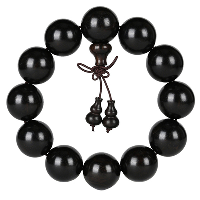 黑檀木手串文玩天然紫光檀饰品