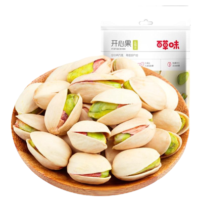 百草味100g无漂白炒货干果