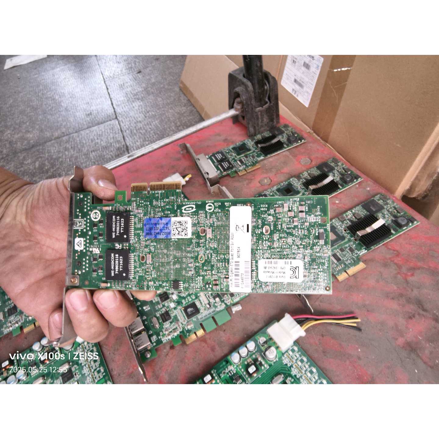 议价英特尔网卡 CPU-D42543(B) 功能正常