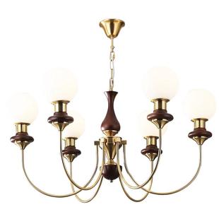 至御法式中古风吊灯复古风客厅灯主灯餐厅灯具魔豆美式卧室灯5294