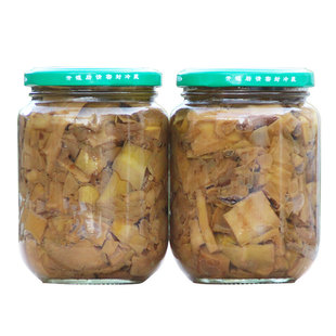 2025年宁波奉化特产油焖笋罐头玻璃瓶装酱烤笋尖即食新鲜货春雷笋