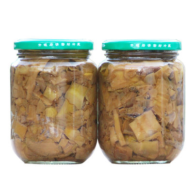 宁波奉化特产油焖罐头玻璃瓶装酱