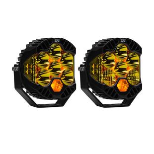 巴哈/Baja射灯越野车改装LED辅助灯lp6前杠车顶射灯A柱远光灯雾灯