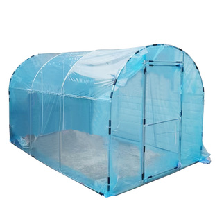 大棚温室保温棚钢管支架拱杆塑料膜花卉种植养殖暖房花房抗风保暖