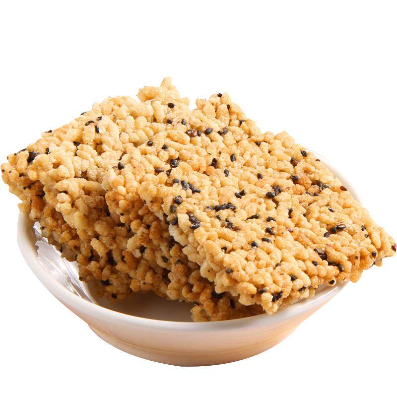 手工特产黑芝麻糯米锅巴网红食品原味休闲零食小吃整箱批发特价